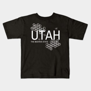 Utah The Beehive State Kids T-Shirt